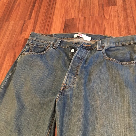 Levi's 501 XX Jeans Mens W38 x L30 Straight Leg Button Fly - Picture 2 of 12